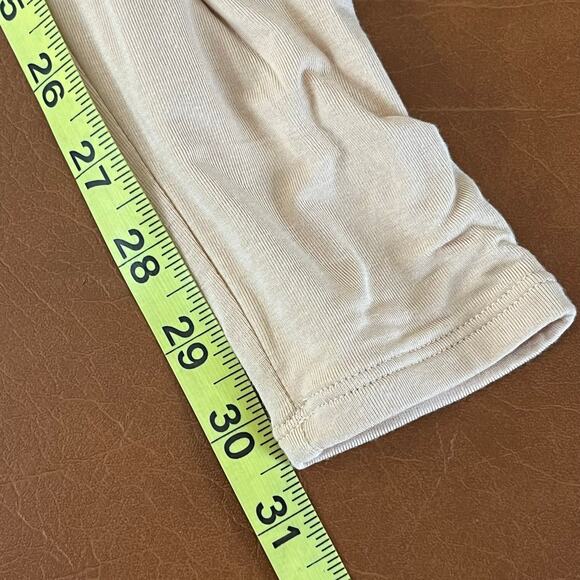 Naked Wardrobe NWT Beige Soft Stretchy High Rise Leggings Size Small‎ - Picture 7 of 7